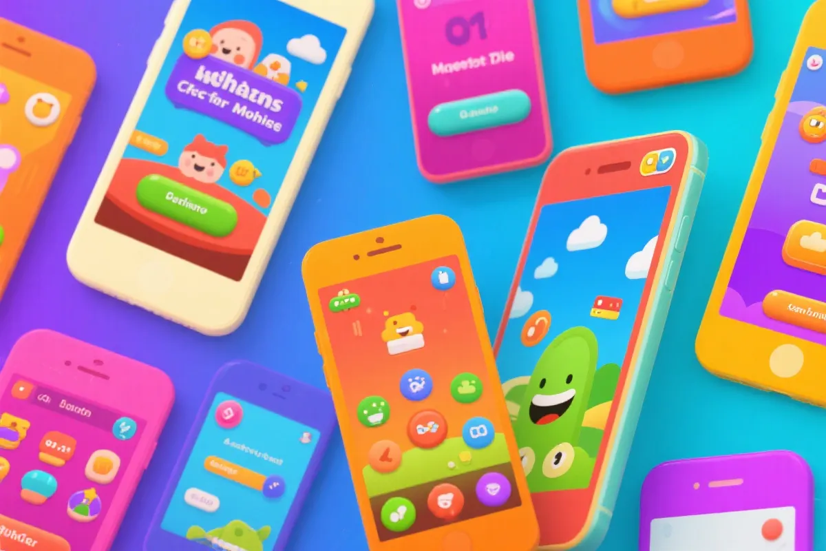 PG App 休闲游戏视觉蒙太奇